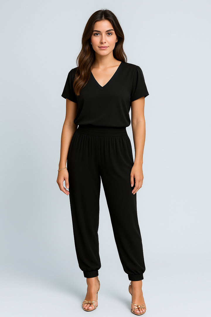 Damen Set Bluse und Hose Twin Set