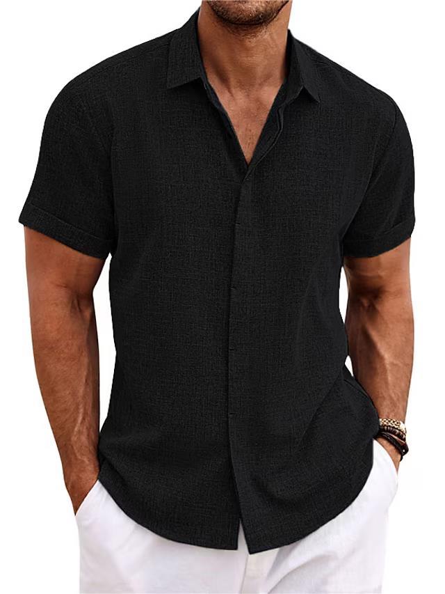 Herren Chemise Atmungsaktiv Eleganter Schnitt 1
