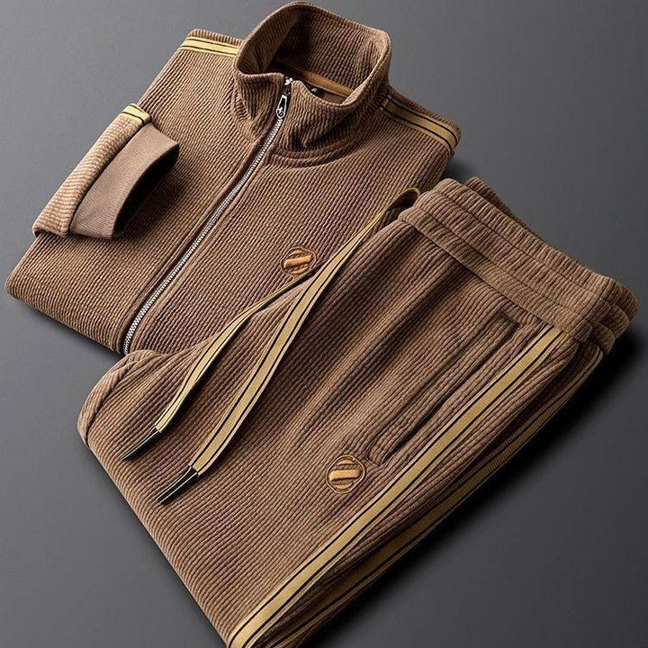 Corduroy Tracksuit Set
