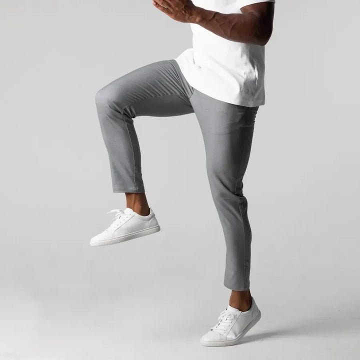 Herren Chino Hose Beige Größe M Slim-Fit Stretch 98% Baumwolle-3