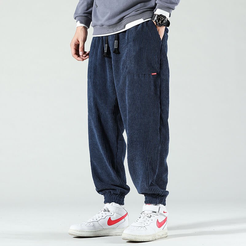 Herren Kordhosen Beige Größe M Baumwolle-1