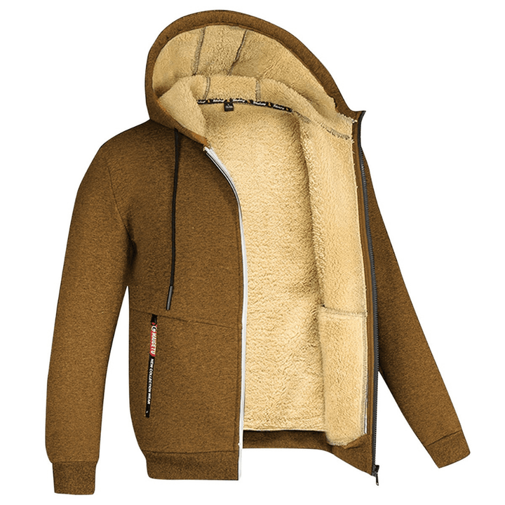 Variant image for Herren Hoodie Grau Größe M Gefüttert Baumwolle-49