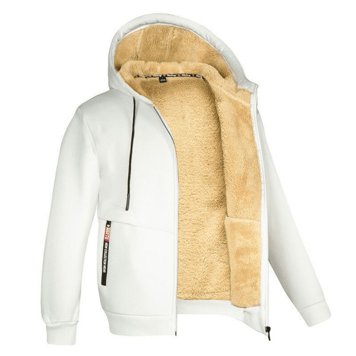 Variant image for Herren Hoodie Grau Größe M Gefüttert Baumwolle-7