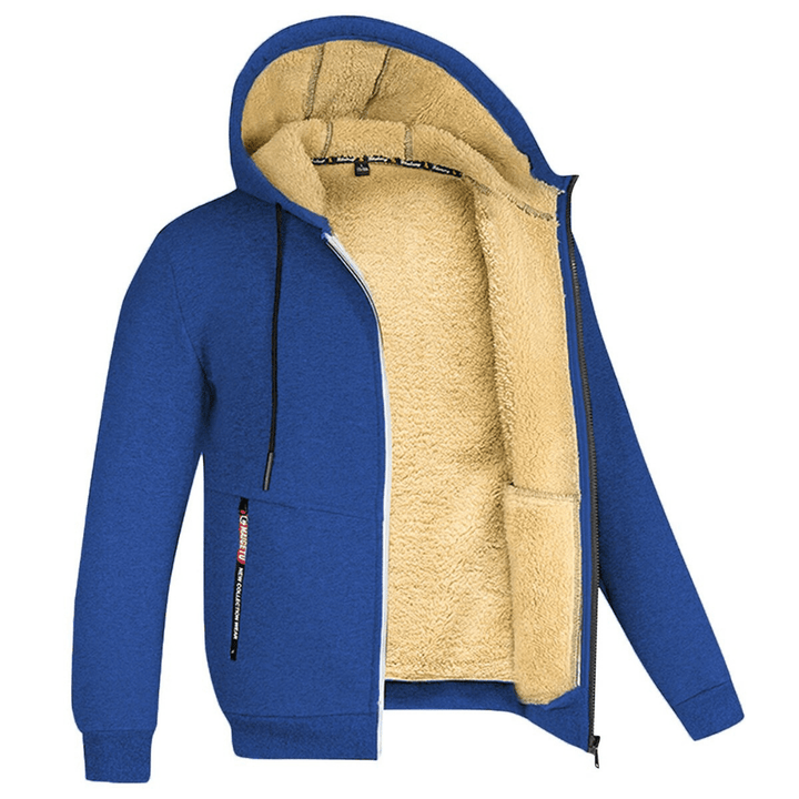 Variant image for Herren Hoodie Grau Größe M Gefüttert Baumwolle-25