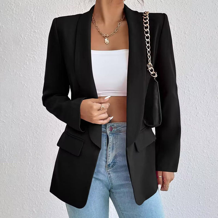 Variant image for Damen Blazer Schwarz Größe M Polyester Tailliert-1