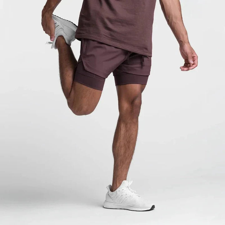Variant image for Herren Fitness-Shorts Schwarz Größe M Polyester-21