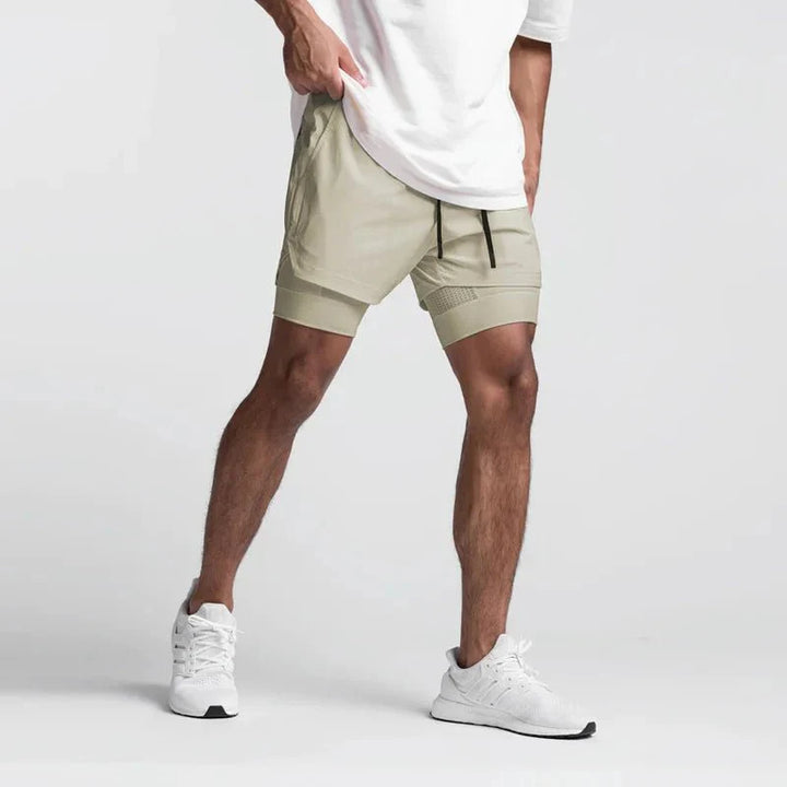 Variant image for Herren Fitness-Shorts Schwarz Größe M Polyester-26