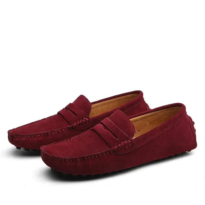 Herren Loafer Schwarz Größe 42 Leder – Elegante Schuhe im Italienischen Stil für Freizeit und Büro-3