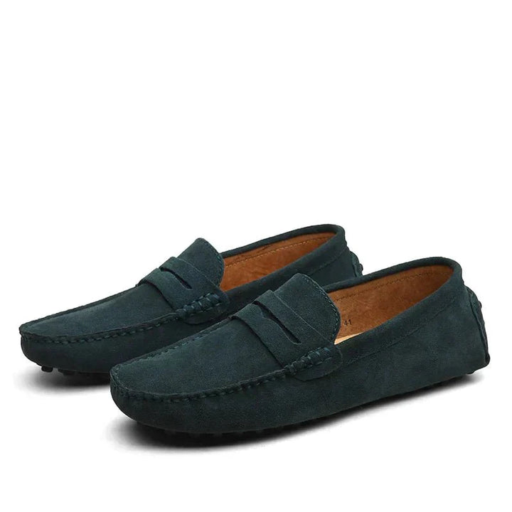 Herren Loafer Schwarz Größe 42 Leder – Elegante Schuhe im Italienischen Stil für Freizeit und Büro-2