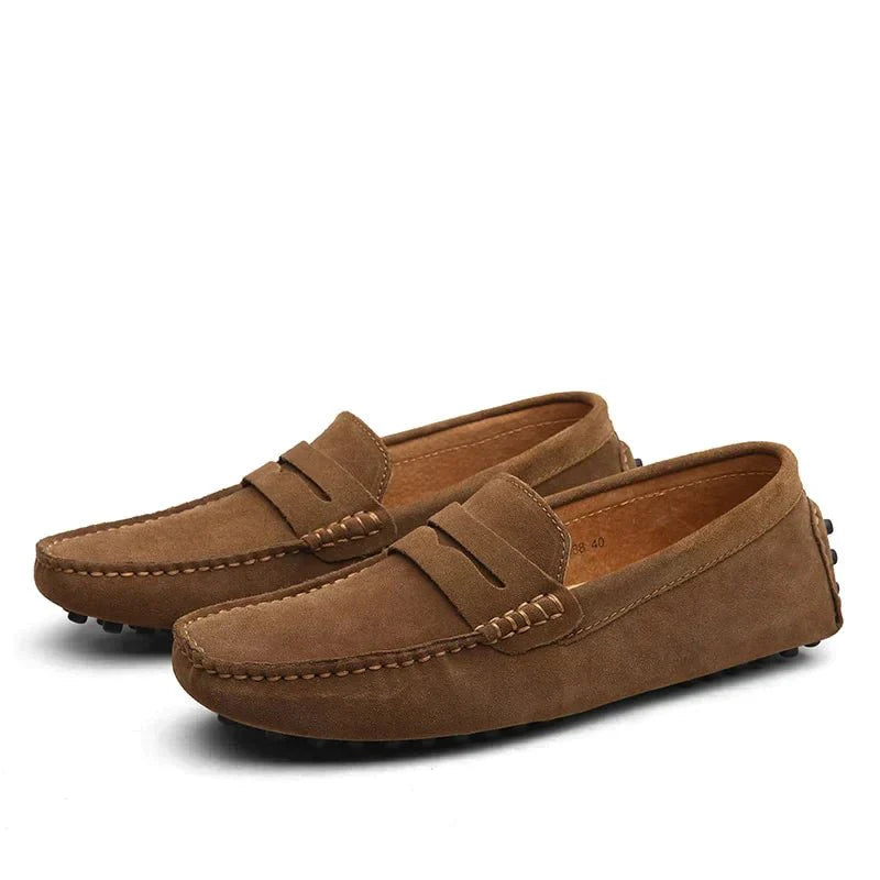 Herren Loafer Schwarz Größe 42 Leder – Elegante Loafer Schuhe für Casual und Formelle Anlässe-1